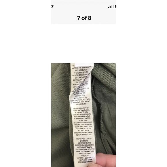 Chico's Top Women"s XS Embellished Sequins Sparkly Gray Party Night Out Knit - Picture 7 of 8